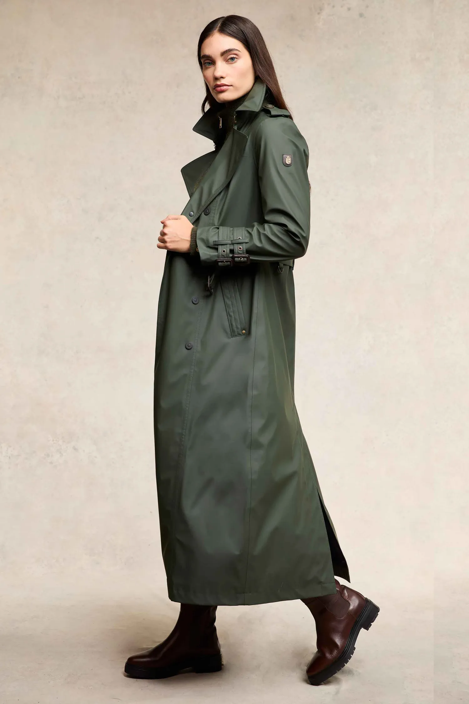 New Full Length Kendal Waterproof Trench Coat Women Trench Coats|Coats