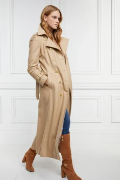 Best Full Length Marlborough Trench Coat Women Coats|Tailoring
