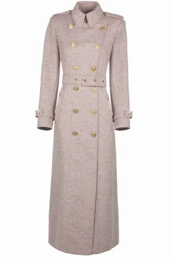 Online Full Length Marlborough Trench Coat (Anniversary Pink) Women Trench Coats|Coats