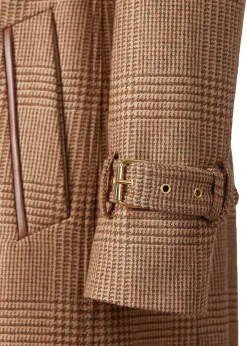 Fashion Full Length Marlborough Trench Coat Women Trench Coats|Coats