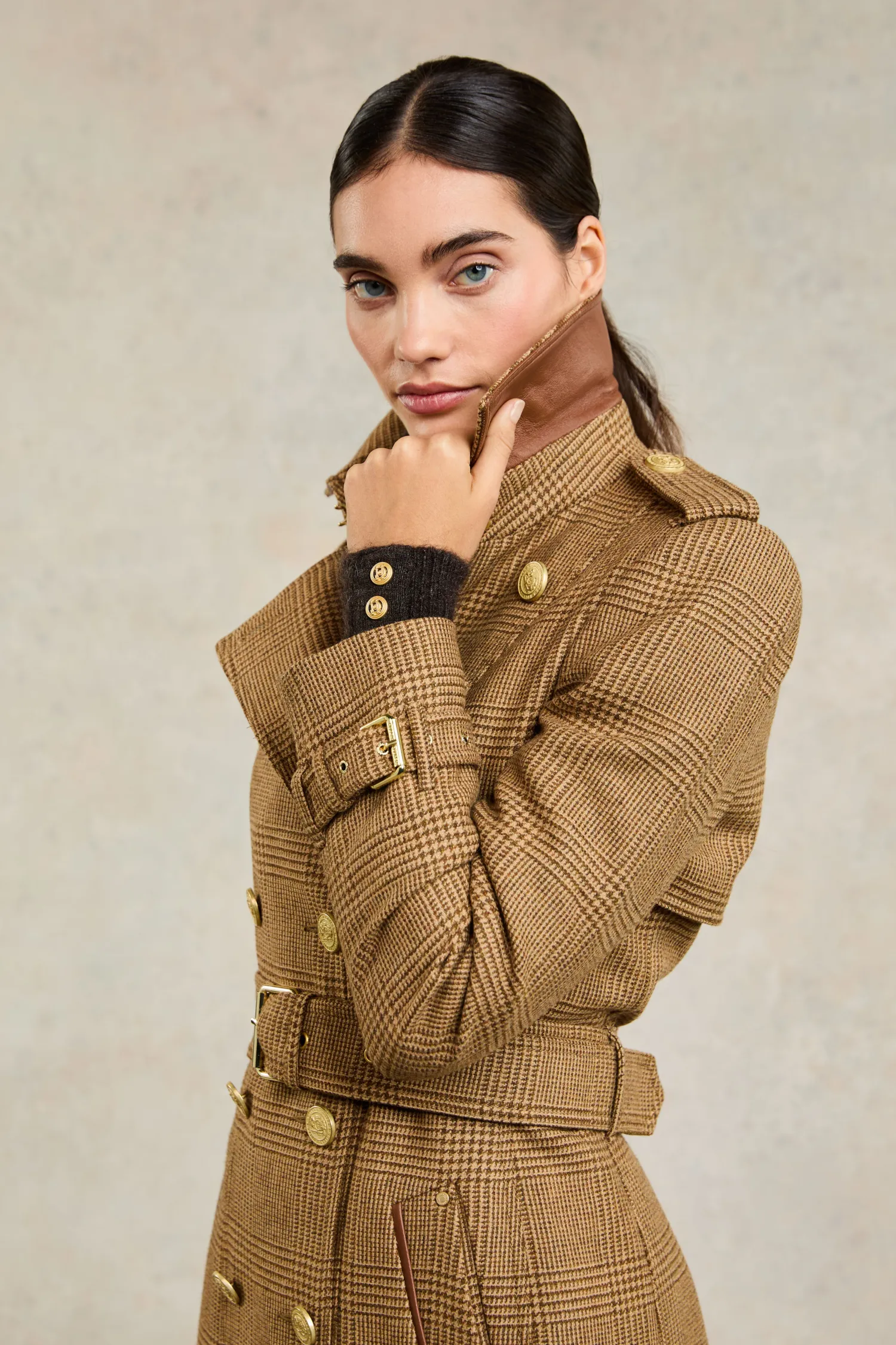 Fashion Full Length Marlborough Trench Coat Women Trench Coats|Coats