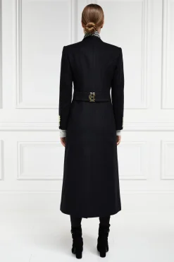 Best Full Length Regency Coat (Soft Black) Women Coats|Tailoring