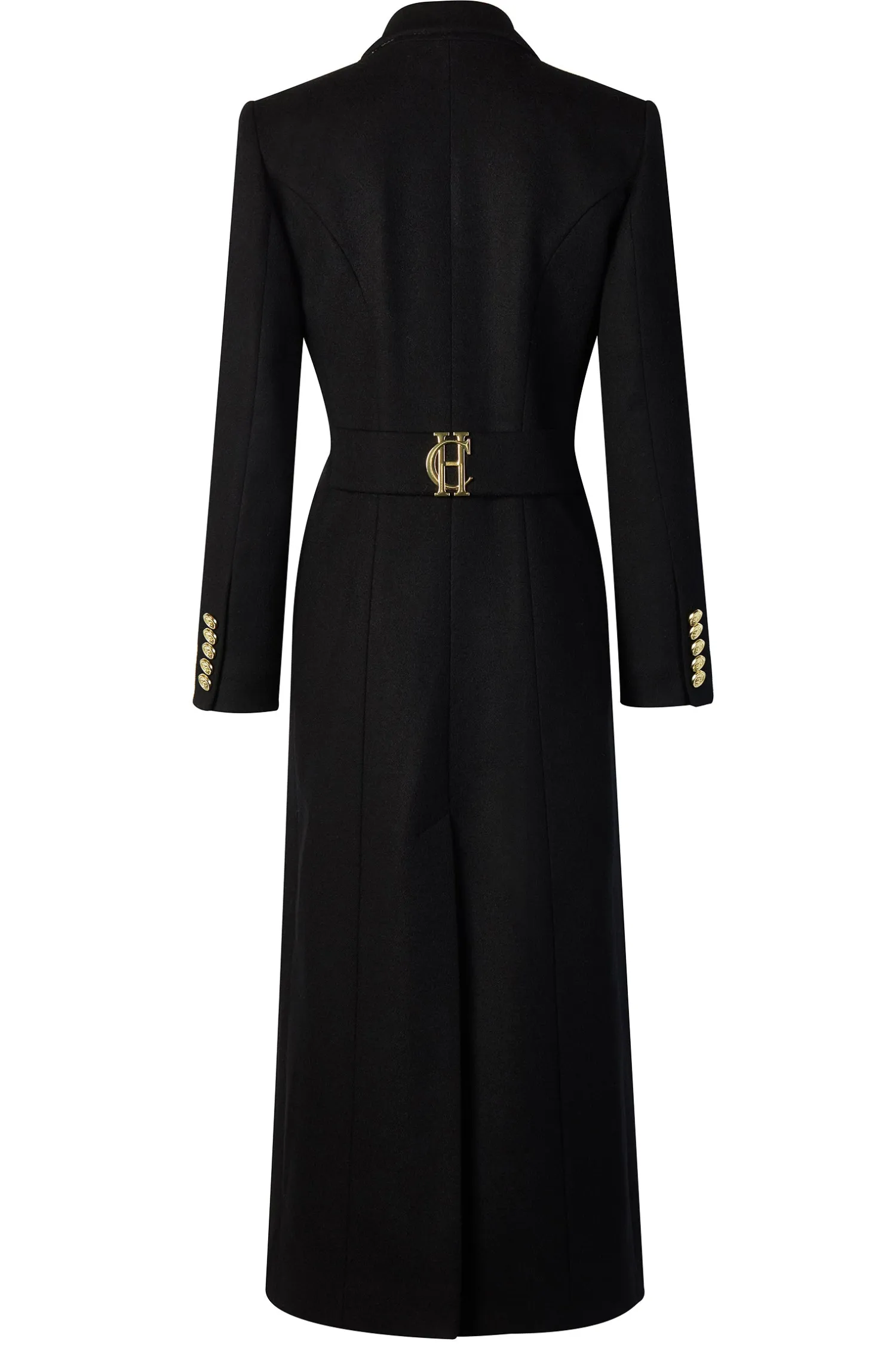 Best Full Length Regency Coat (Soft Black) Women Coats|Tailoring