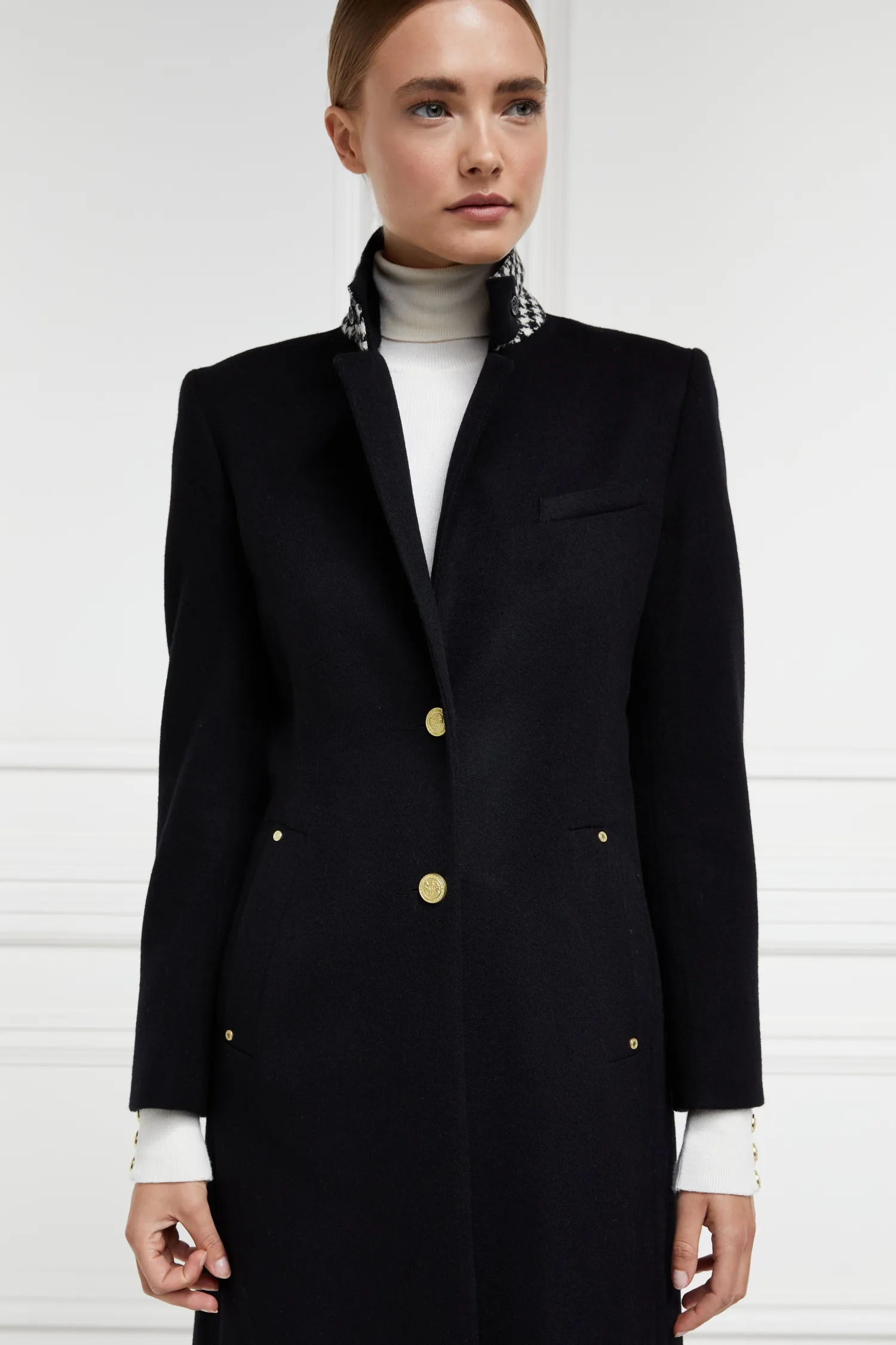 Best Full Length Regency Coat (Soft Black) Women Coats|Tailoring