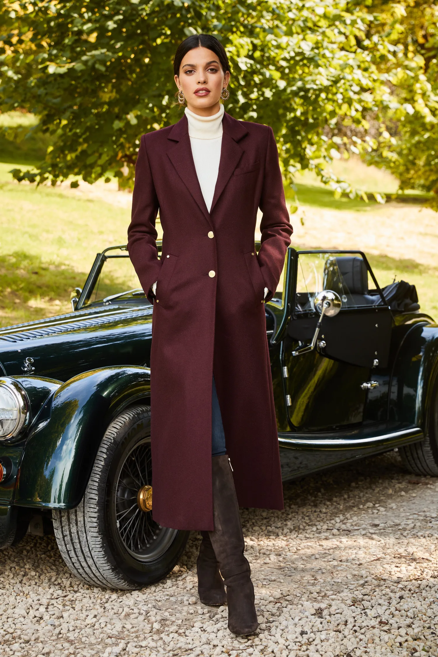 Outlet Full Length Regency Coat Women Tailoring|Coats