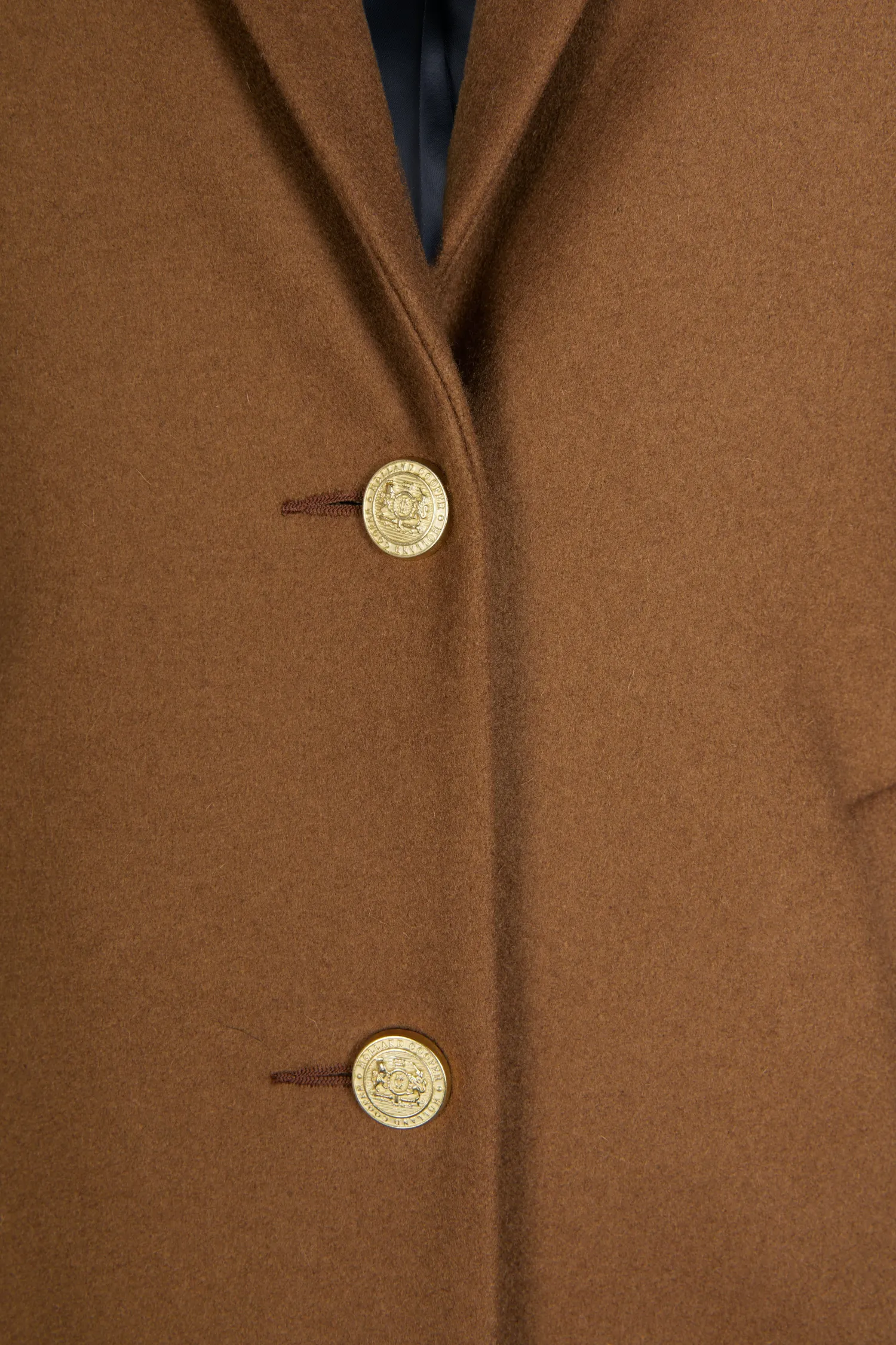 Clearance Full Length Regency Coat (Dark Camel) Women Coats|Tailoring