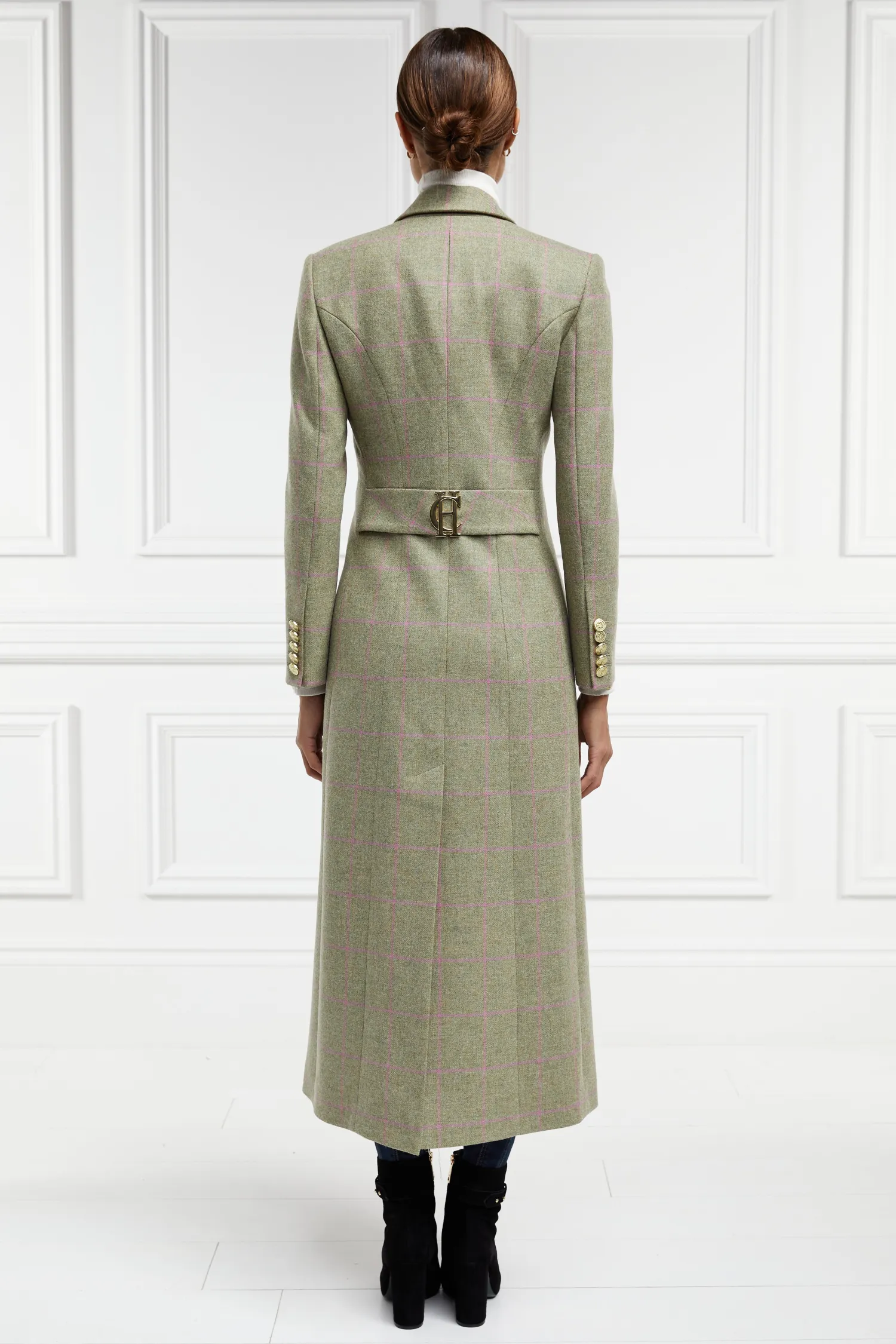 Clearance Full Length Regency Coat (Chartwell Check) Women Coats