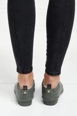 Online Gardening Loafer (Matte Green) Women Gardening Loafer