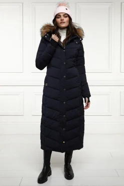 Online Glacier Full Length Puffer (Ink Navy) Women Coats