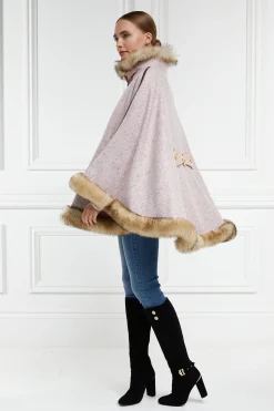 Best Gold Label Chiltern Cape (Anniversary Pink) Women Capes|Tailoring