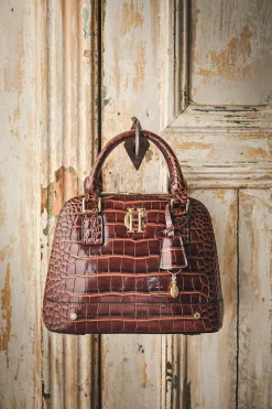 Clearance Grovesnor Tote Bag (Dark Tan Croc) Women Tote Bags|Bags