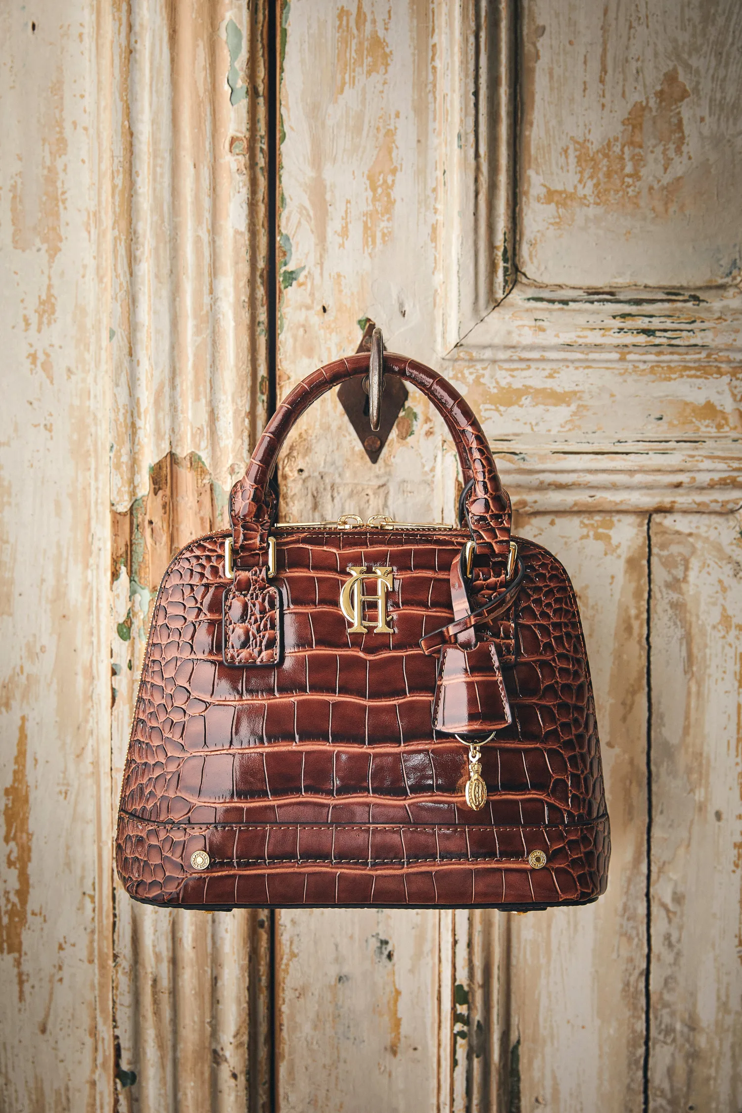 Clearance Grovesnor Tote Bag (Dark Tan Croc) Women Tote Bags|Bags