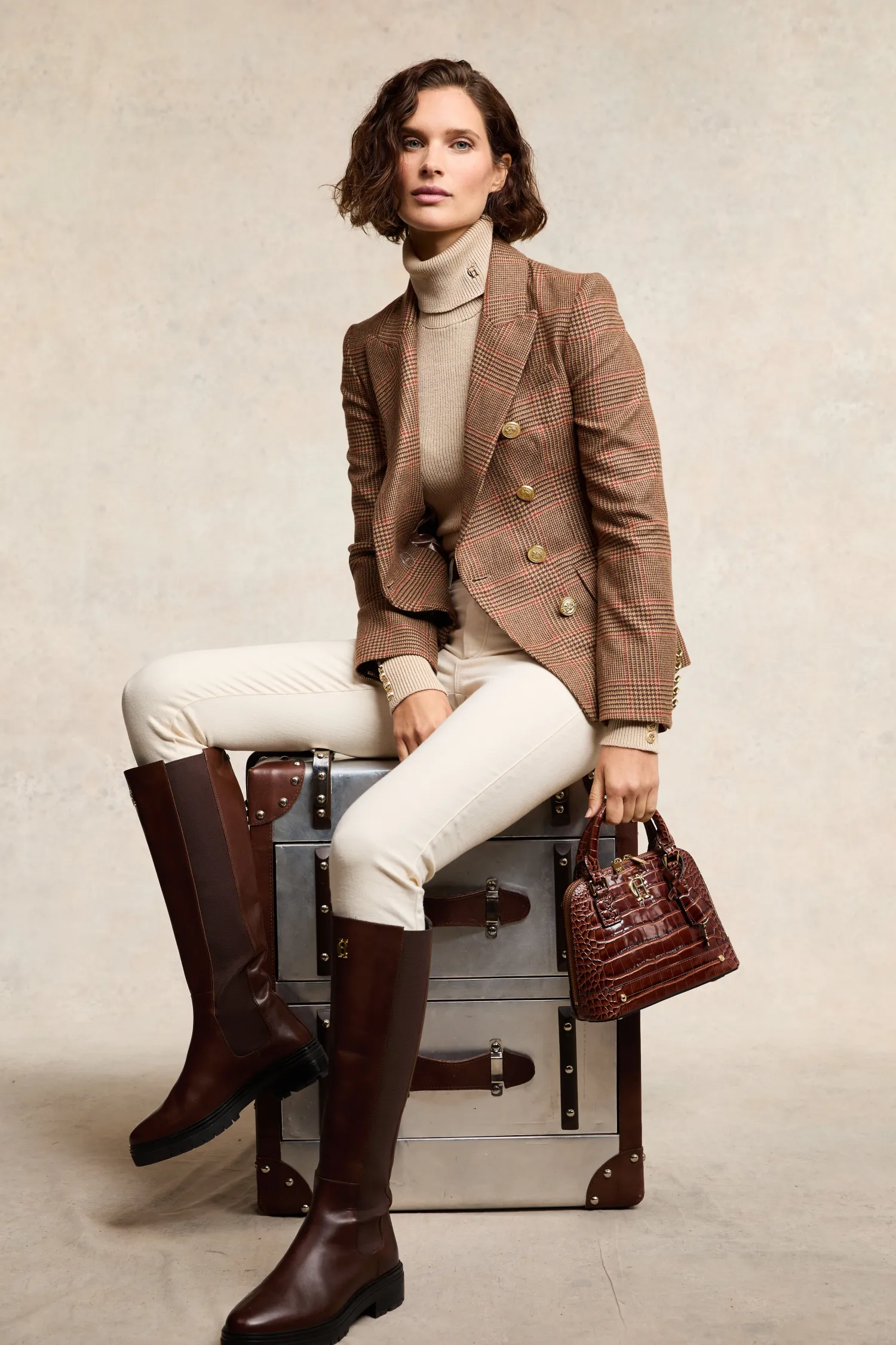 Clearance Grovesnor Tote Bag (Dark Tan Croc) Women Tote Bags|Bags