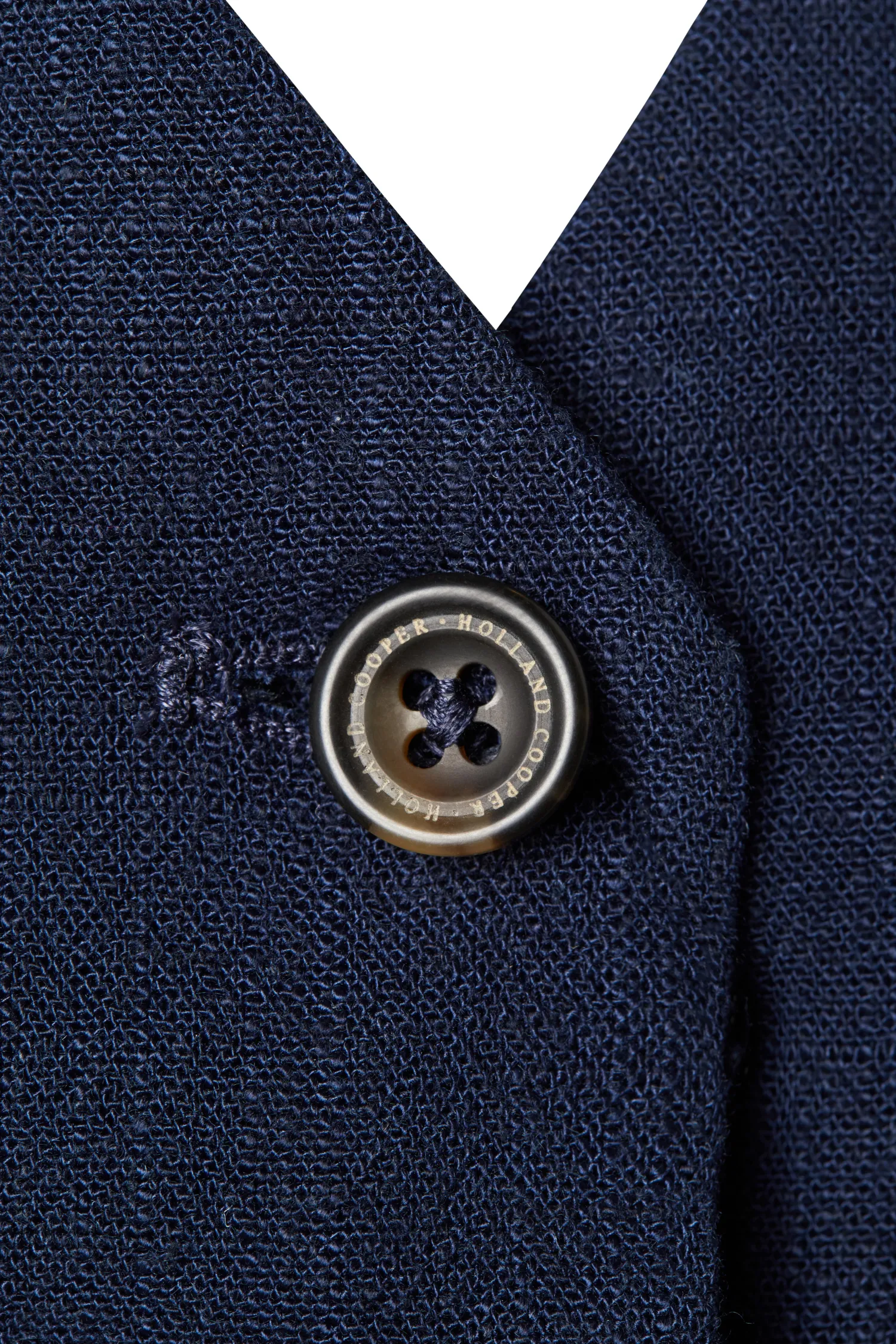 Online Hampton Waistcoat (Navy Linen) Women Waistcoats|Tailoring