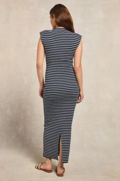 Online Harper Maxi Dress (Ink Navy Natural Stripe) Women Dresses