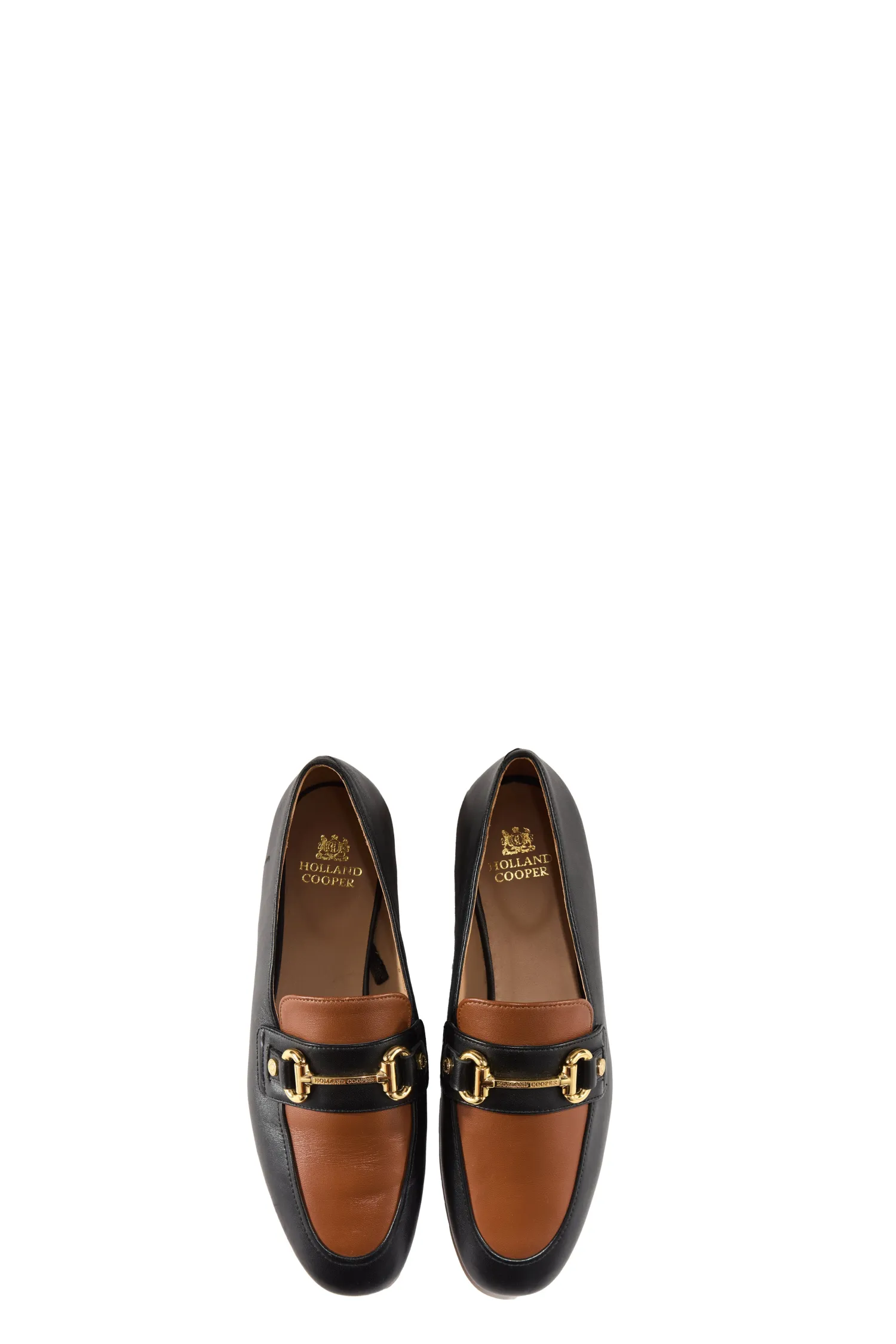 Hot Harvard Horsebit Loafer (Black Tan) Women Loafers