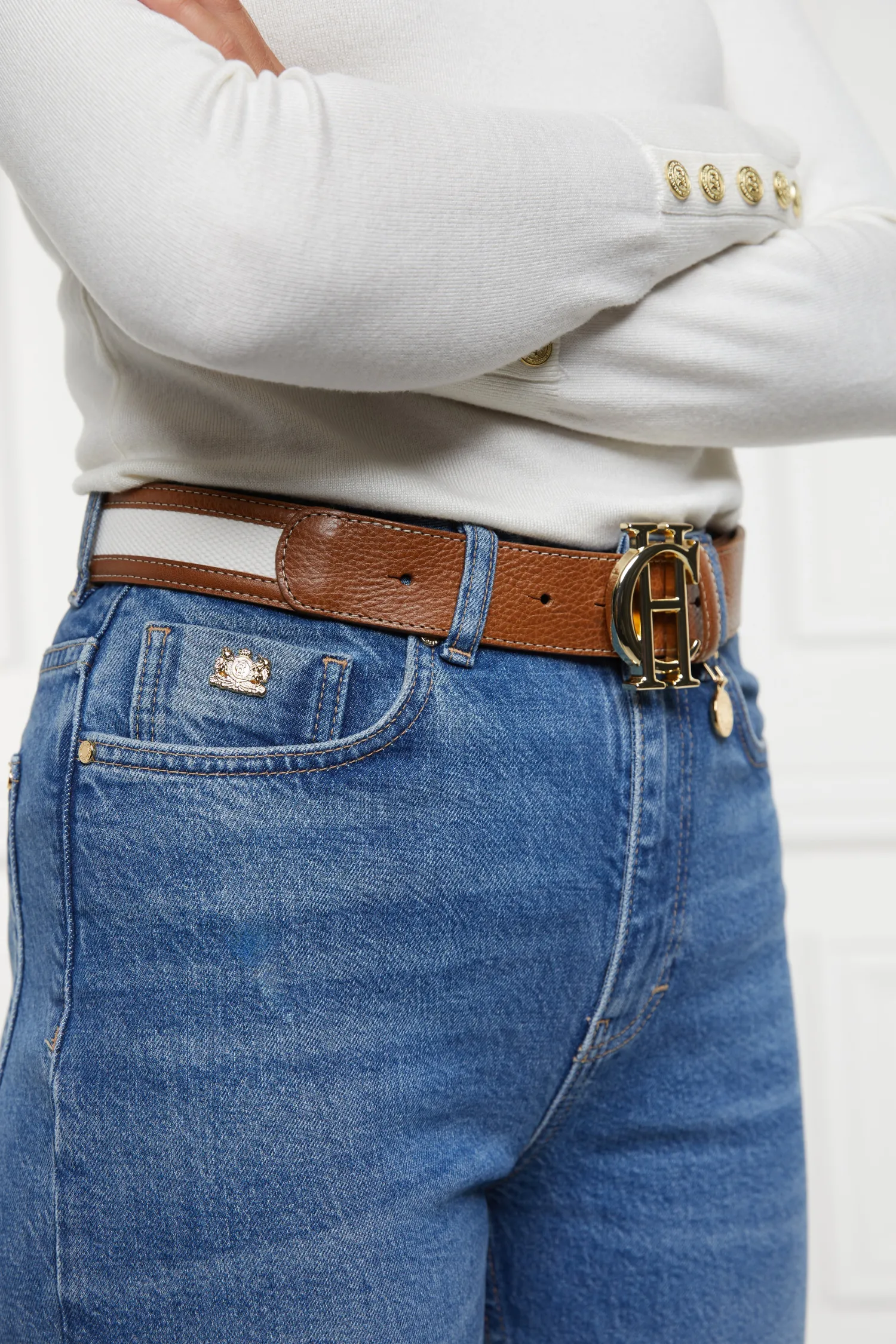 Online HC Classic Belt (Tan Canvas) Women Belts|Belts