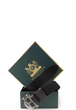 Outlet HC Heritage Belt (Black Crystal) Women Belts|Belts