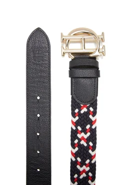 Online HC Heritage Belt (Navy Tricolour) Women Belts|Belts