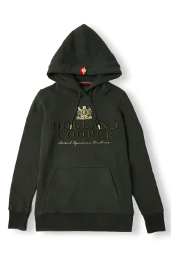 Fashion HC Heritage Hoodie (Racing Green) Women Hoodies & Sweatshirts|Hoodies
