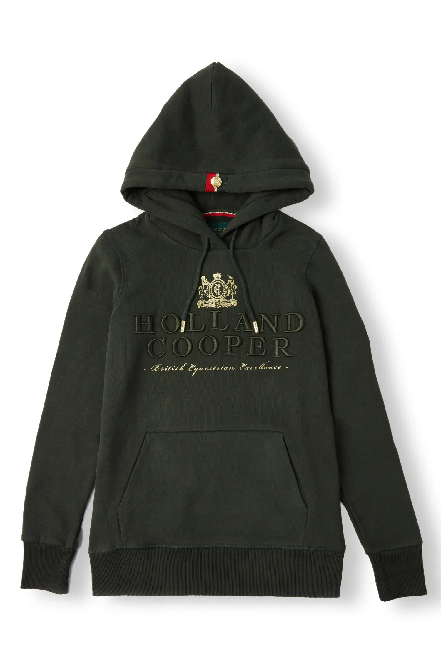 Fashion HC Heritage Hoodie (Racing Green) Women Hoodies & Sweatshirts|Hoodies
