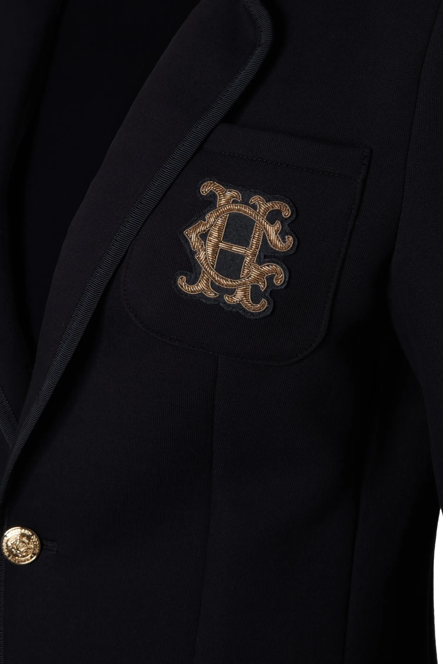 Discount Henley Blazer (Black Black) Women Jackets|Blazers
