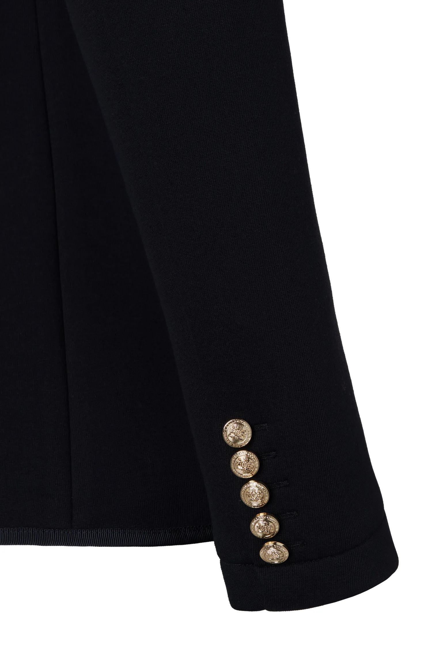 Discount Henley Blazer (Black Black) Women Jackets|Blazers