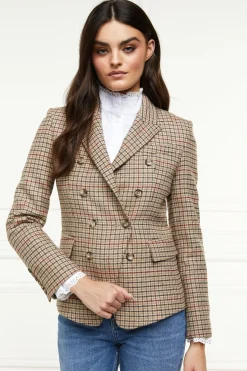 Online Heritage Knightsbridge Blazer (Charlton Tweed Horn Button) Women Blazers|Tailoring