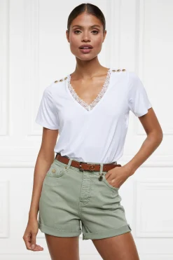 Sale High Rise Denim Short Women Shorts