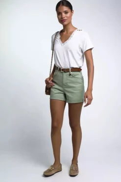 Sale High Rise Denim Short Women Shorts