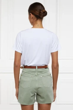Sale High Rise Denim Short Women Shorts