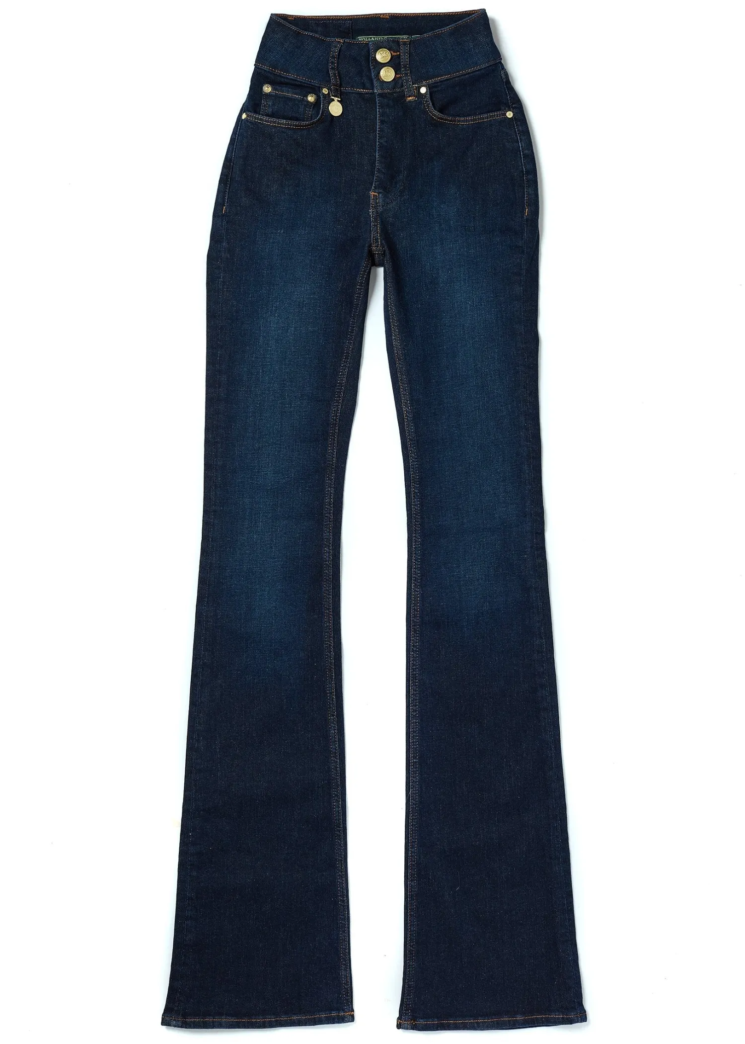 Best High Rise Flared Jean (Deep Indigo) Women Jeans