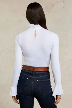 Best High Rise Flared Jean (Deep Indigo) Women Jeans