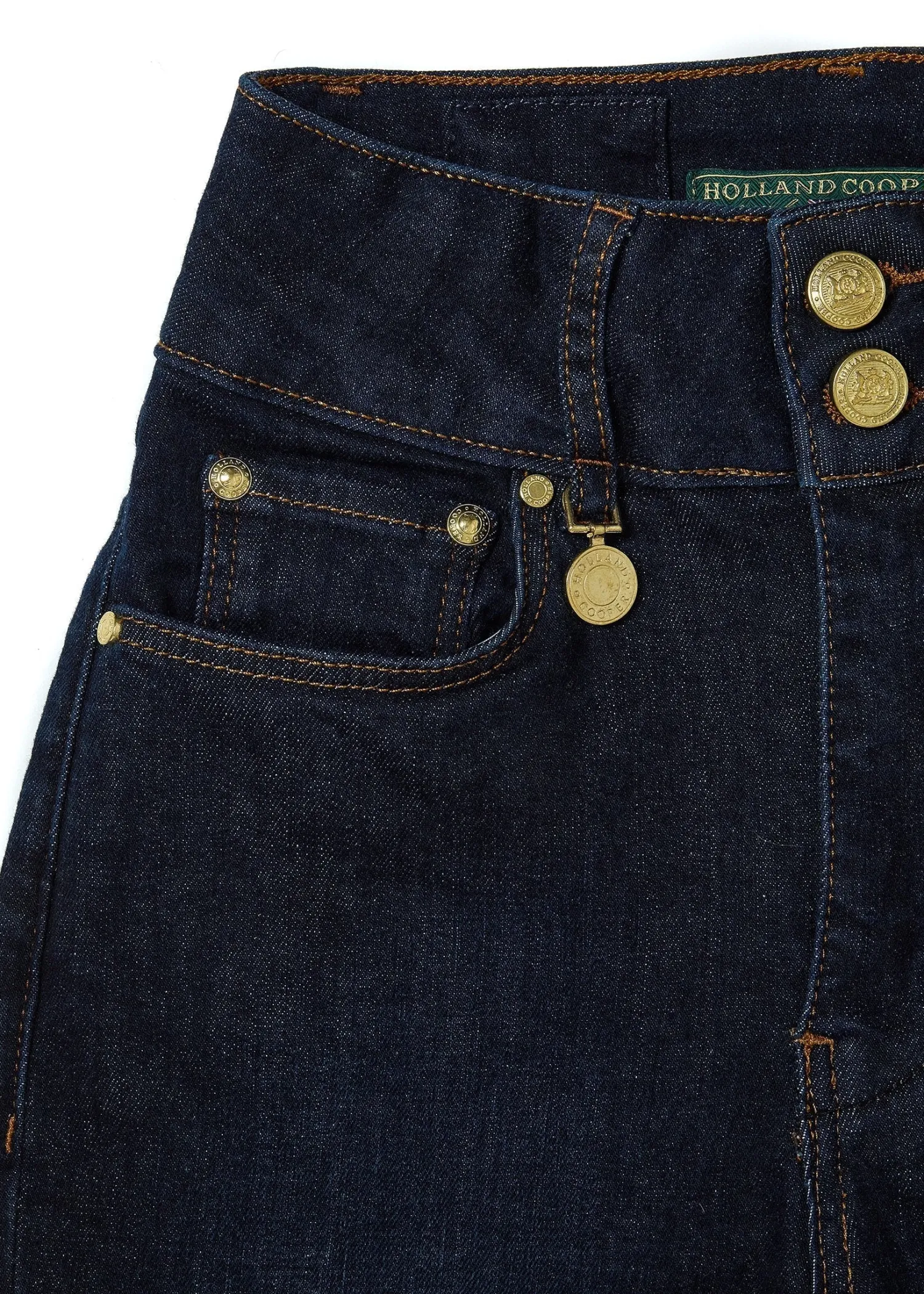 Best High Rise Flared Jean (Deep Indigo) Women Jeans