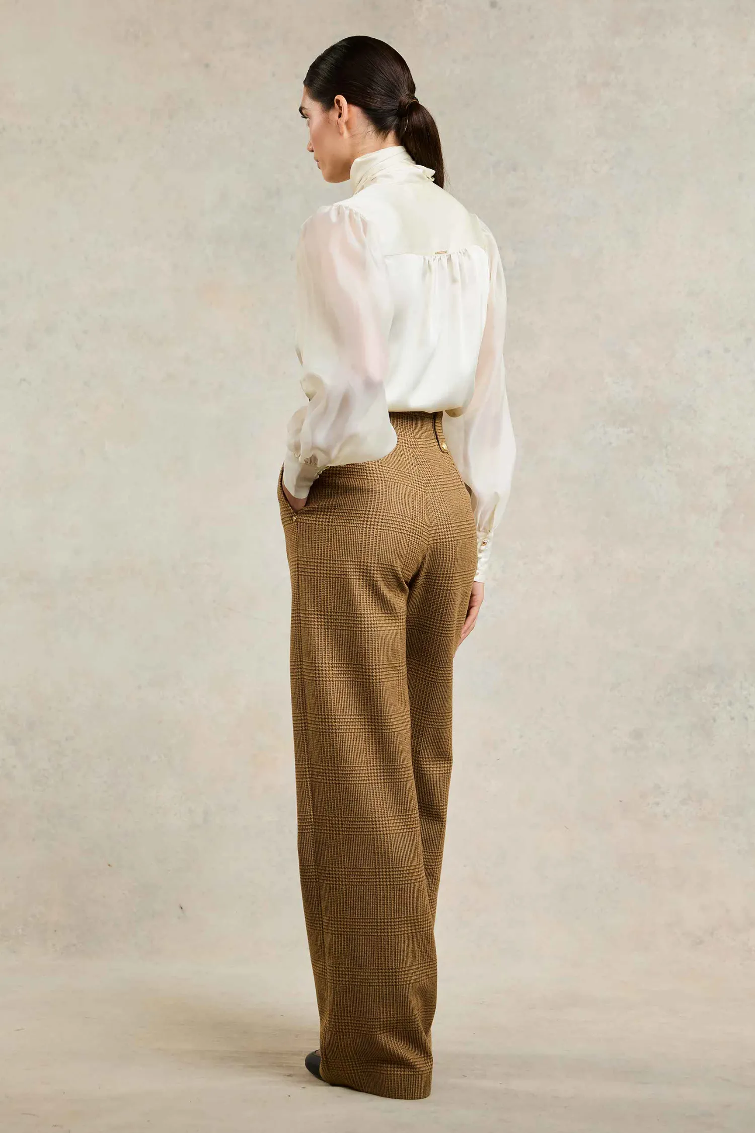 Discount High Waisted Straight Trouser Women Trousers|Tailoring