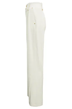 Clearance High Waisted Straight Trouser Women Trousers