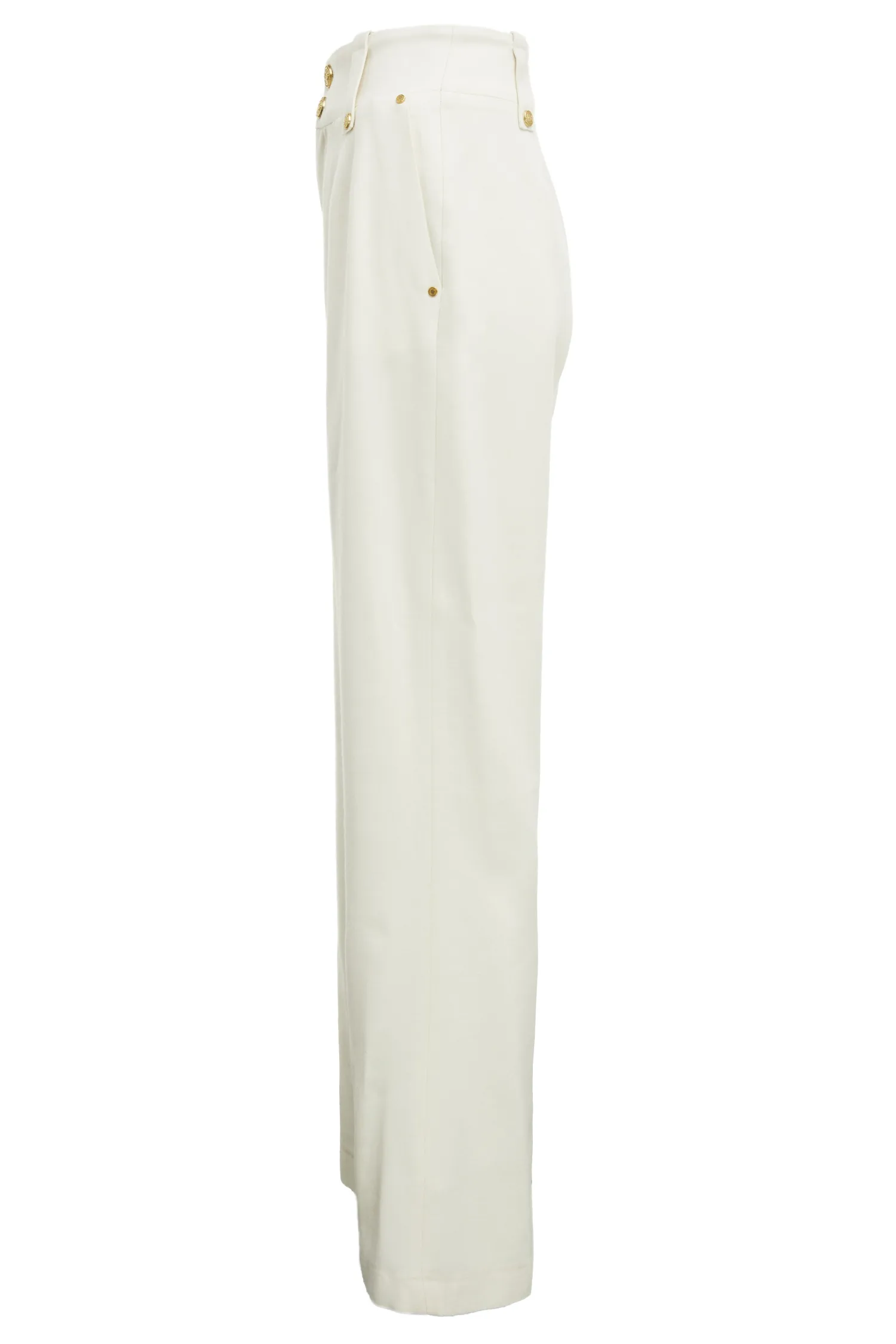 Clearance High Waisted Straight Trouser Women Trousers