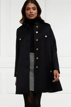 Clearance Highbury Cape Coat (Black Twill) Women Capes