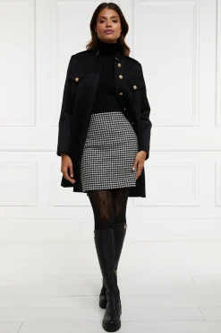 Clearance Highbury Cape Coat (Black Twill) Women Capes