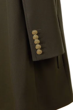 Fashion Highbury Cape Coat (Khaki Barathea) Women Capes|Tailoring