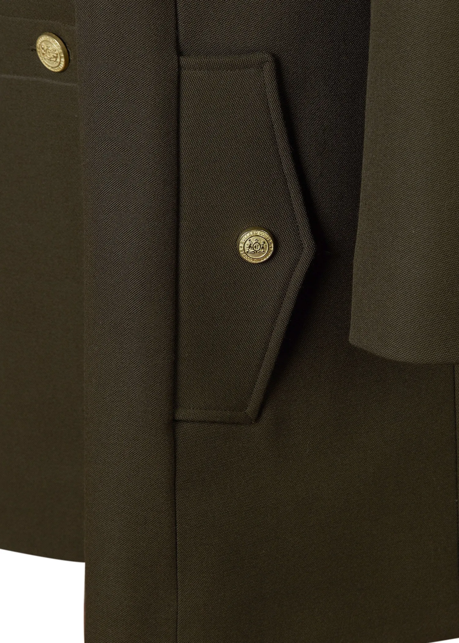 Fashion Highbury Cape Coat (Khaki Barathea) Women Capes|Tailoring