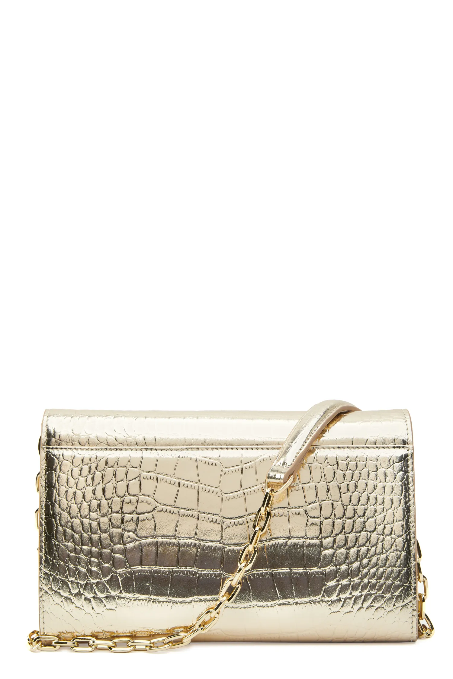 Outlet Highbury Clutch Bag (Gold Croc) Women Clutch Bags|Bags