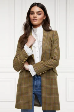 Online Highgrove Coat (Avebury Green Check) Women Coats|Tailoring