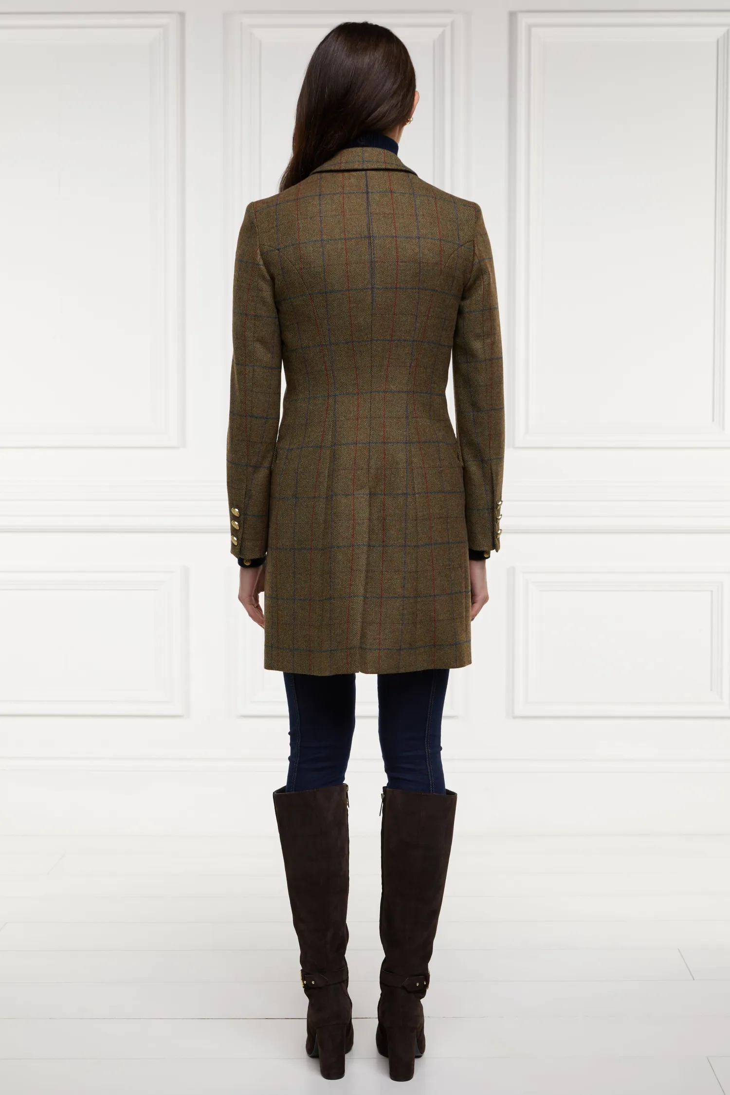 Outlet Highgrove Coat (Glen Green) Women Coats|Tailoring