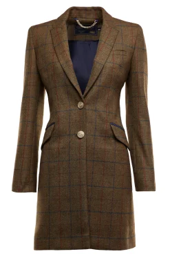 Outlet Highgrove Coat (Glen Green) Women Coats|Tailoring