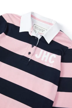 Clearance JHC Sweatshirt (Ink Navy Pale Pink) Women Polo Shirts & Tees|Polo Shirts