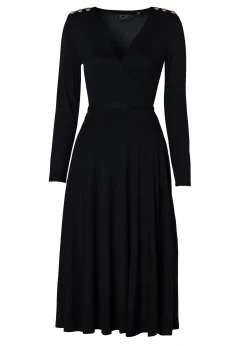 Outlet Juliette Midi Wrap Dress Women Dresses