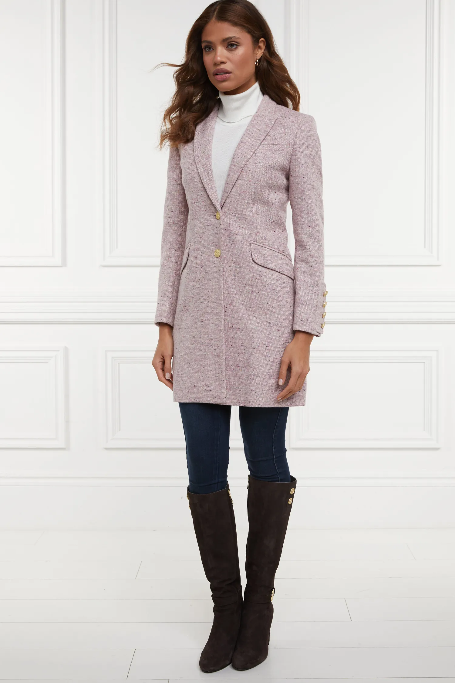 Best Kempton Coat (Anniversary Pink) Women Tailoring