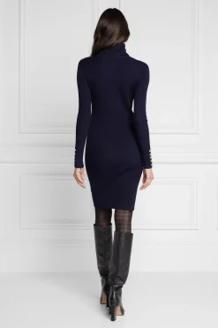 Clearance Kensington Jumper Dress (Ink Navy) Women Dresses