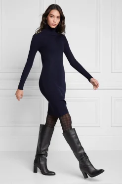 Clearance Kensington Jumper Dress (Ink Navy) Women Dresses